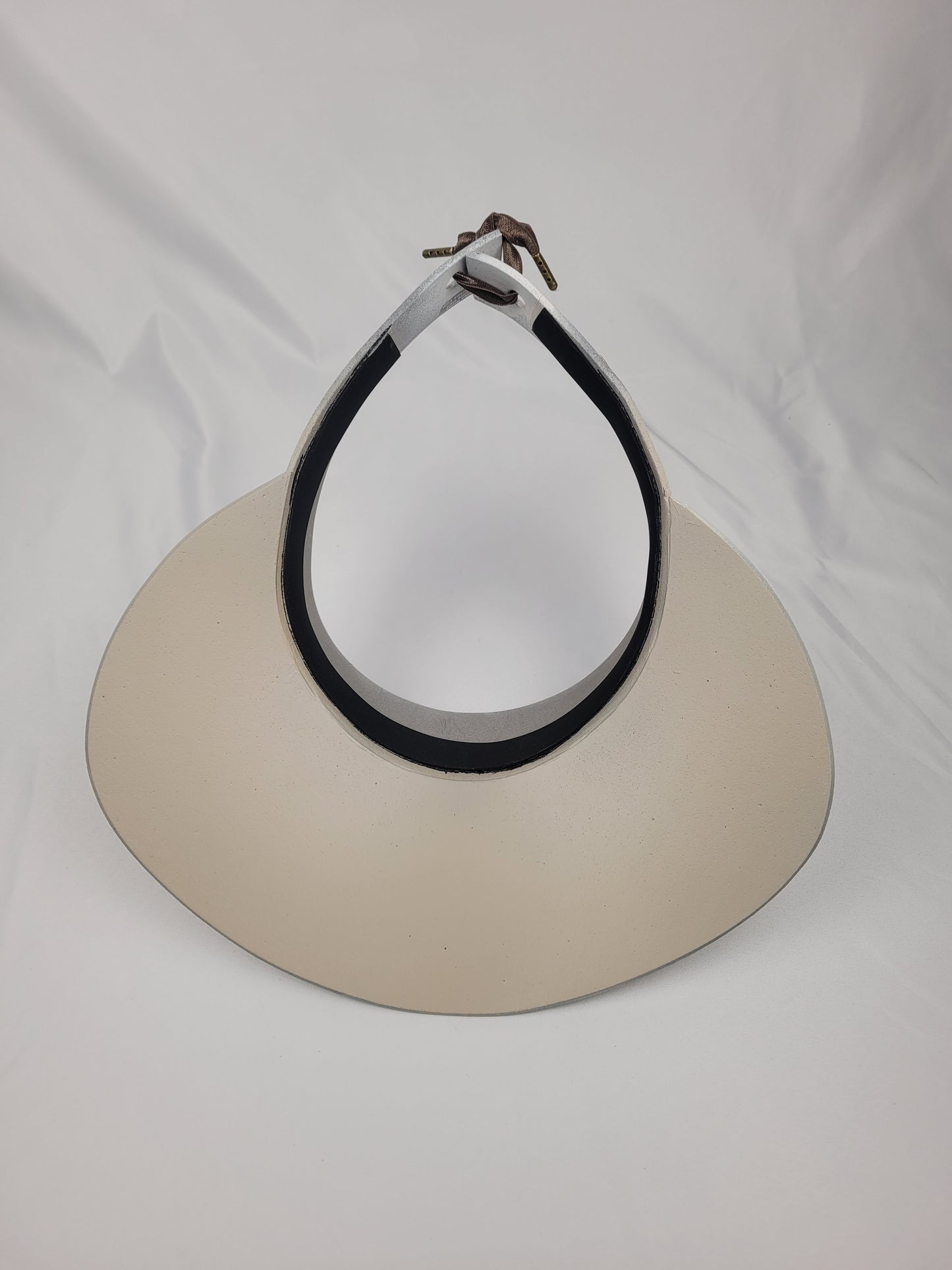 Off-White "LadyEVA" Visor Hat with Delicate Autumn Florals
