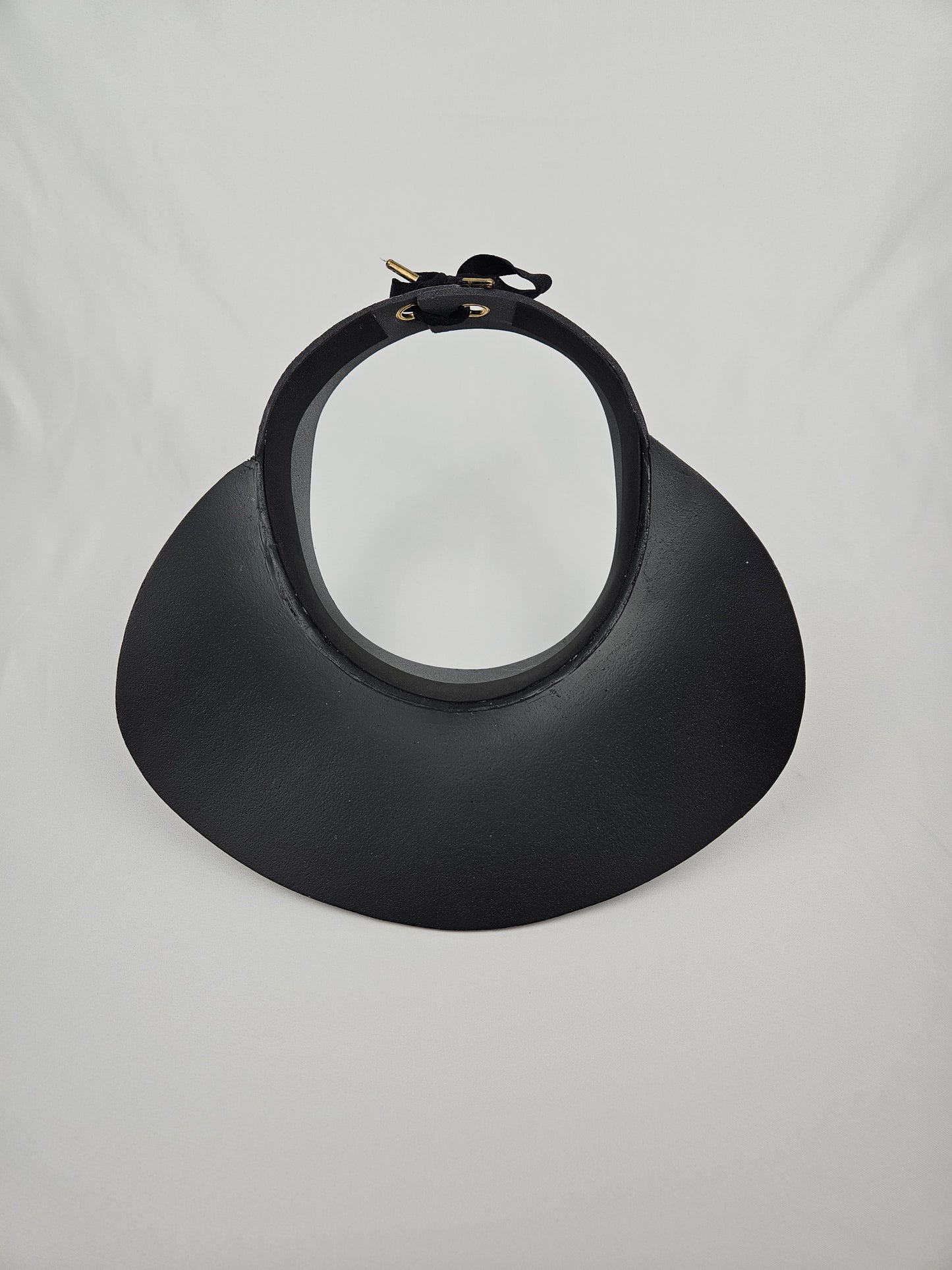 Purple Visor Hat - Floral Band